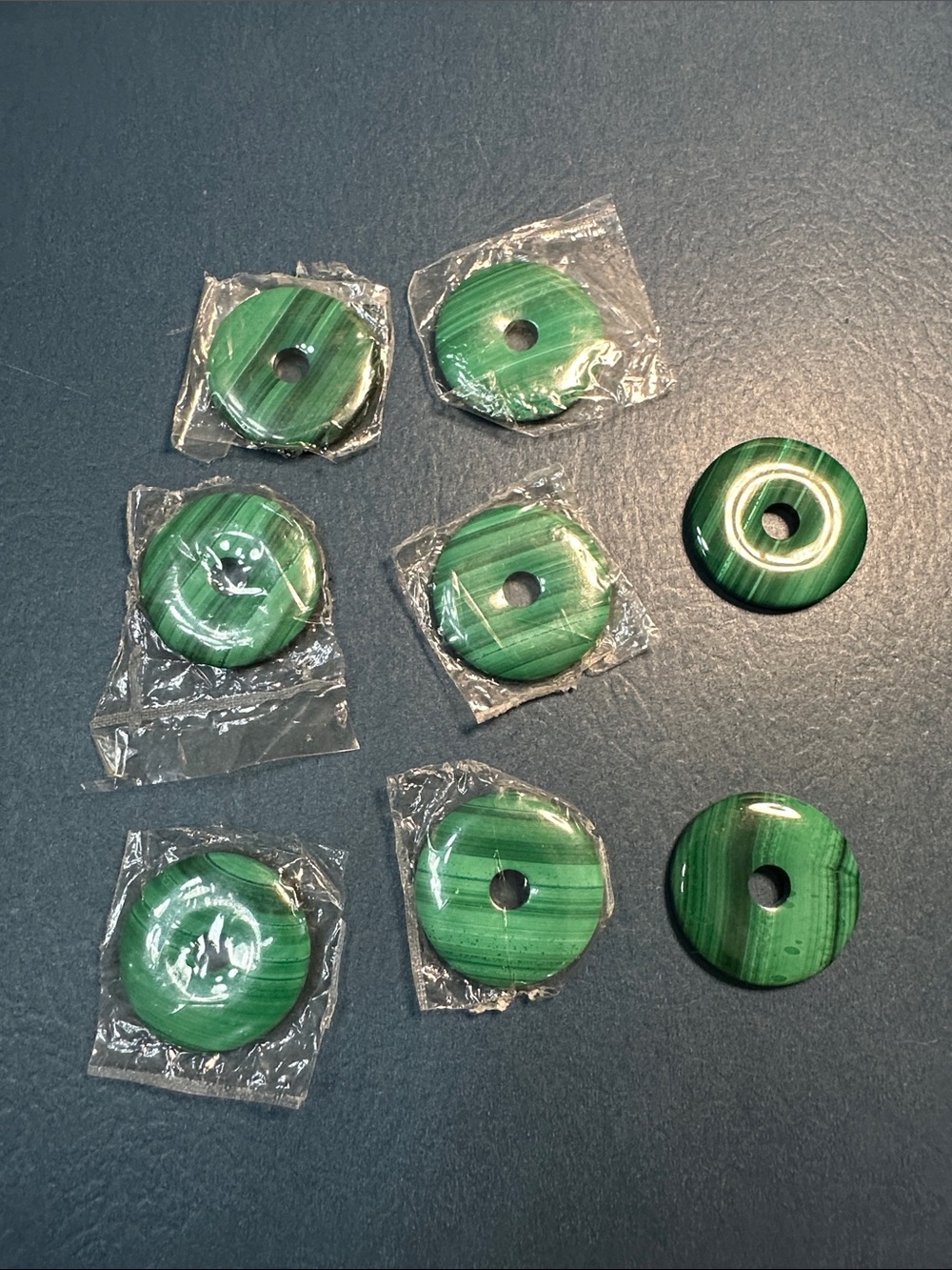 Vintage Malachite Gemstone Bundle